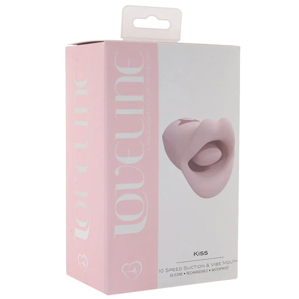 Loveline Kiss Dual Action Suction Vibe — buy in Winnipeg | Heaven Boutique