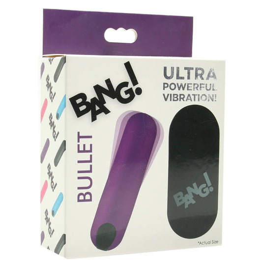 Bang! Remote Vibrating Bullet in Purple — buy in Winnipeg | Heaven Boutique