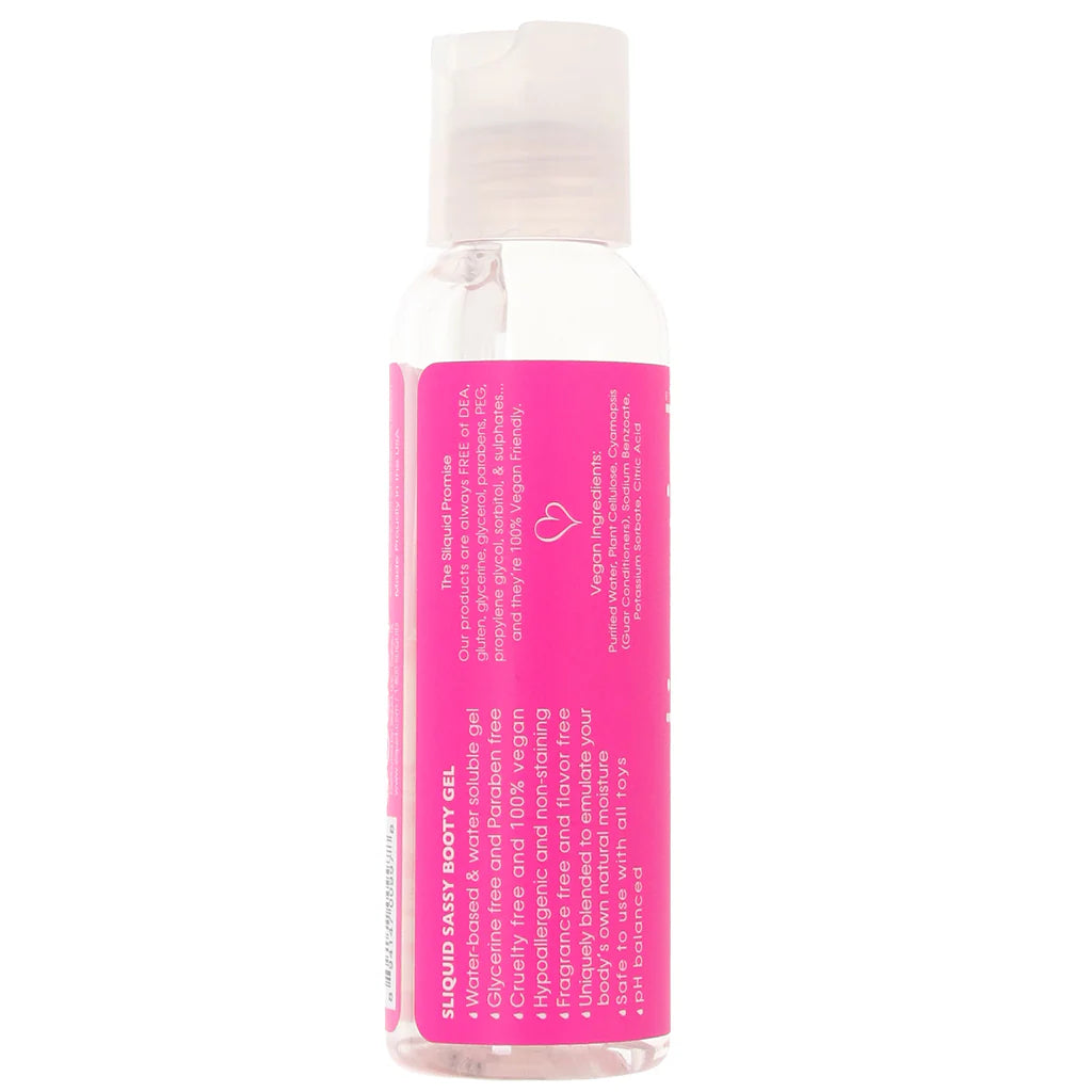 Sassy Booty Gel Natural Lubricant in 2oz/60ml - 2oz/60ml – Winnipeg adult boutique – features