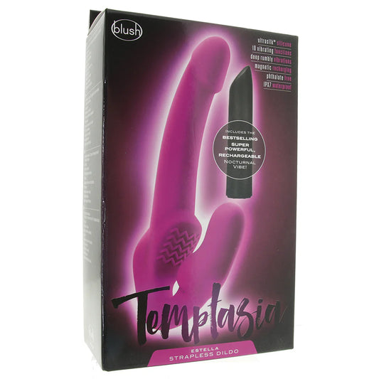 Temptasia Estella Vibrating Strapless Dildo — buy in Winnipeg | Heaven Boutique