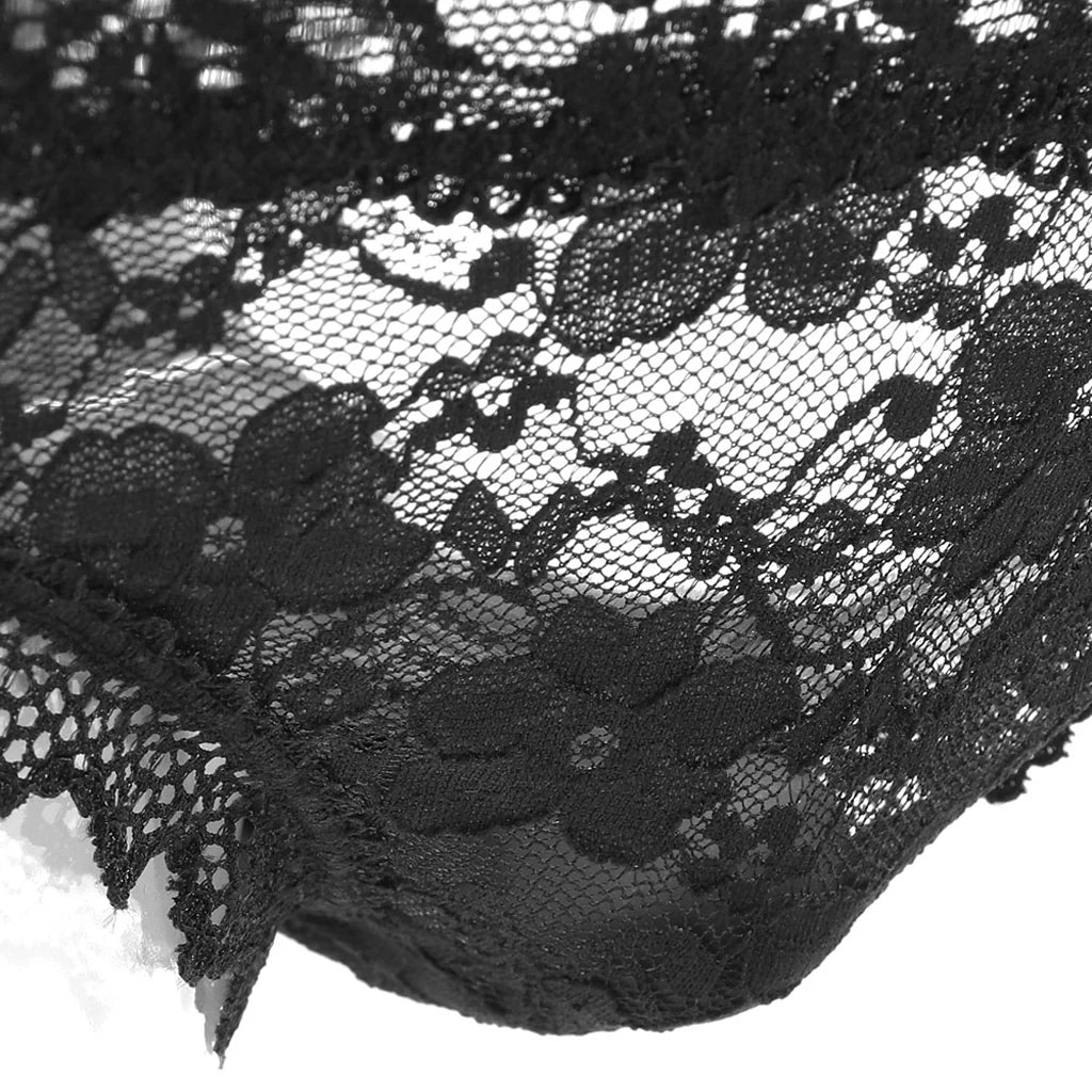 Remote Control Black Lace Panty & Vibe Set /M - S/M – Winnipeg adult boutique – features