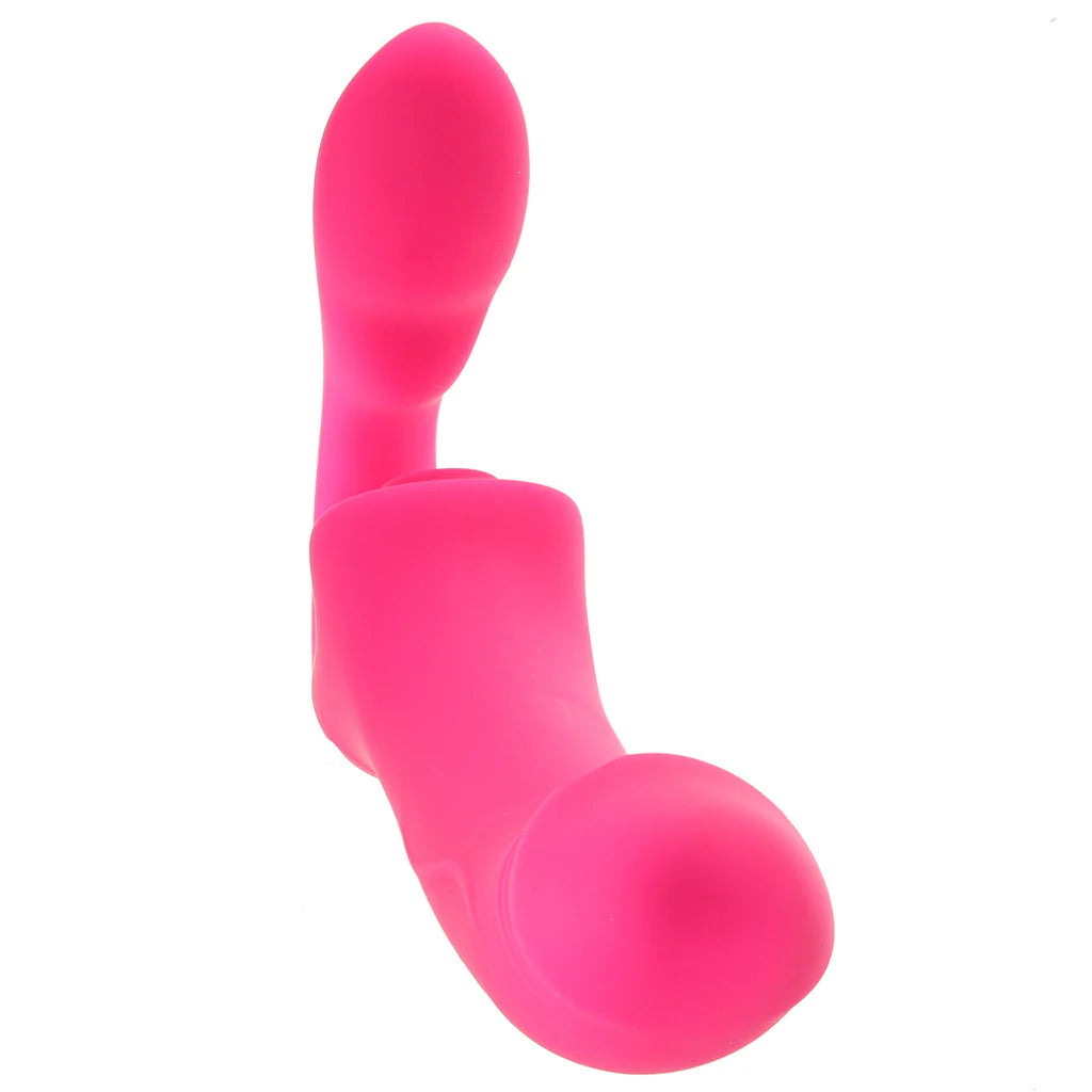 Strap U Mighty Licker Strapless Strap-On Vibe – Winnipeg adult boutique – features