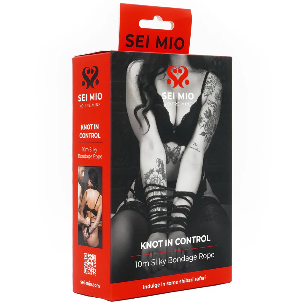 Sei Mio Knot In Control Silky Bondage Rope in 33'/10m - 33'/10m — buy in Winnipeg | Heaven Boutique