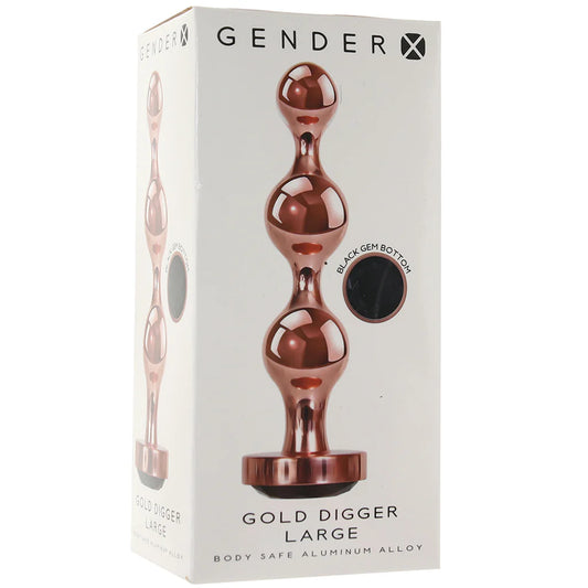 Gender X Gold Digger Beaded Plug - L — buy in Winnipeg | Heaven Boutique