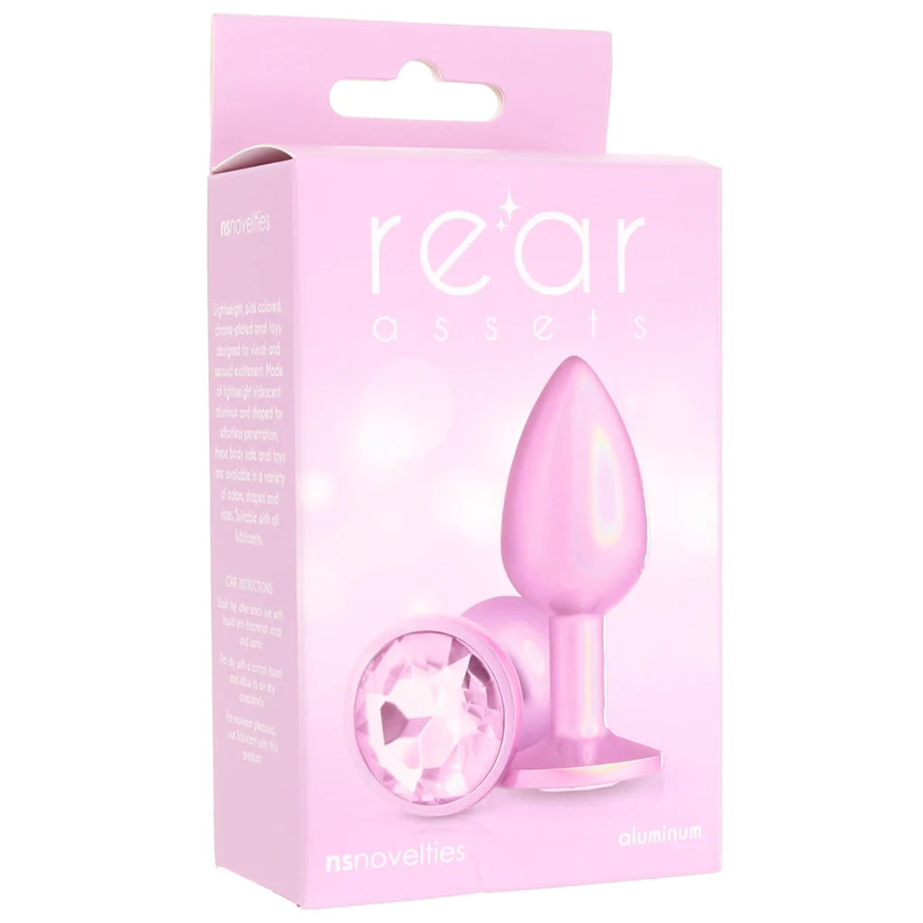 Rear Assets Pink Metal Butt Plug in Small - Small — buy in Winnipeg | Heaven Boutique