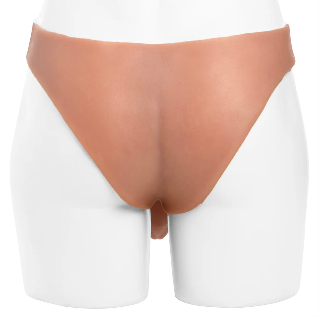 Master Series 7.5 Inch G-Spot Hollow Harness – Heaven Boutique Winnipeg – side view