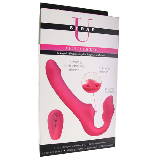Strap U Mighty Licker Strapless Strap-On Vibe — buy in Winnipeg | Heaven Boutique