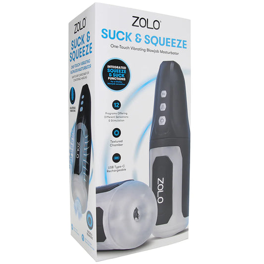 Zolo Suck and Squeeze Vibrating Blowjob Massager — buy in Winnipeg | Heaven Boutique