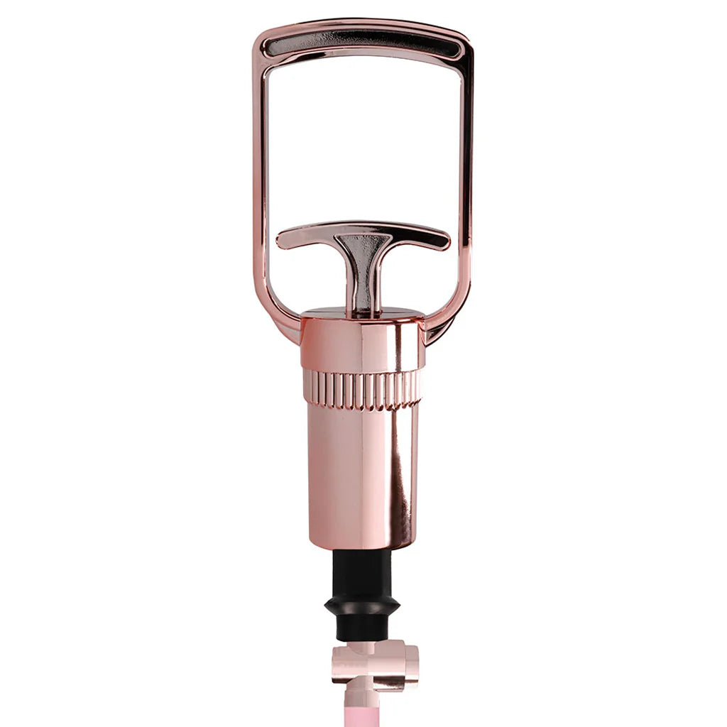 Pumped Rose Gold Pussy Pump – Winnipeg adult store – close-up view