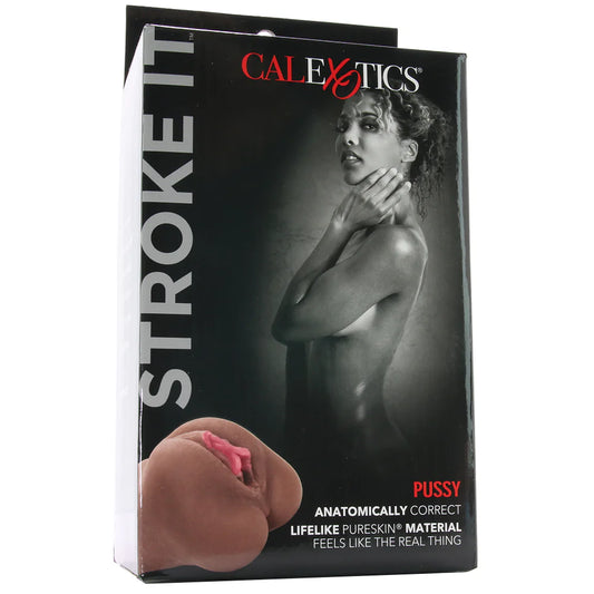 Stroke It Anatomical Pussy Stroker in Brown — buy in Winnipeg | Heaven Boutique