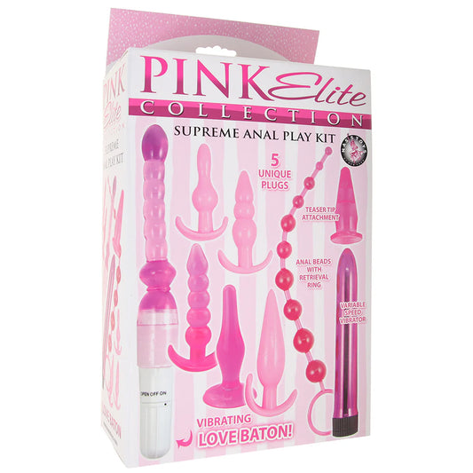 Pink Elite Supreme Anal Play Kit — buy in Winnipeg | Heaven Boutique