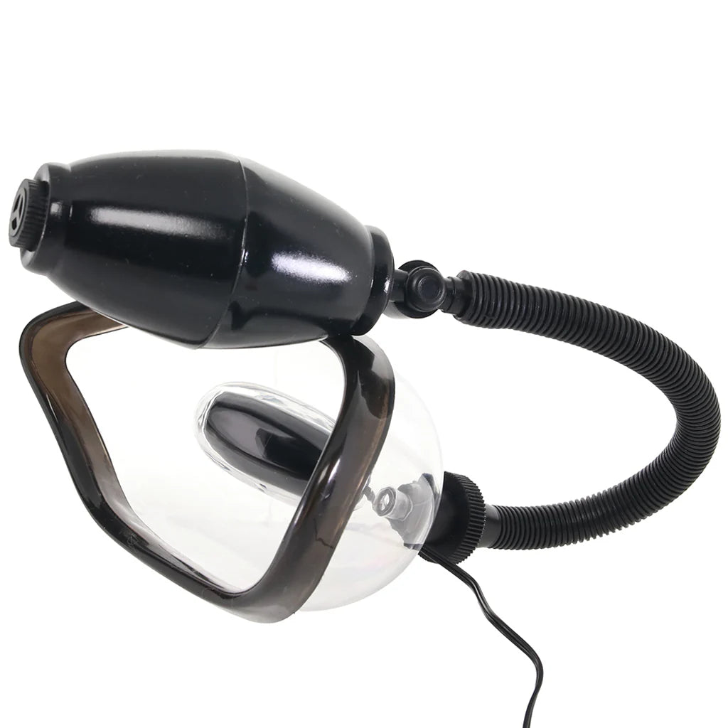 Size Up Vibrating Pussy Pump – Winnipeg adult store – close-up view