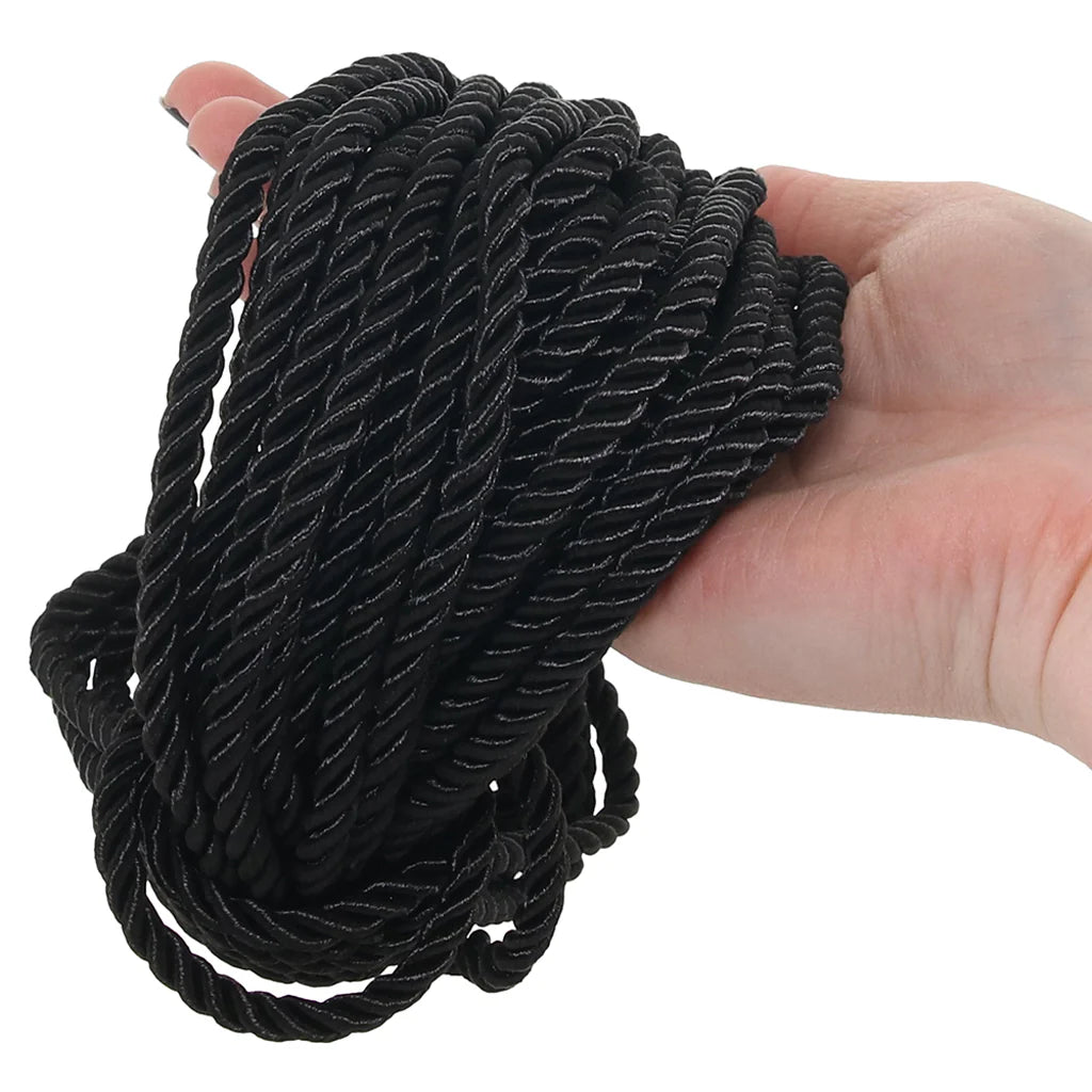 Ouch! 32.8'/10m Bondage Rope in Black Winnipeg – product detail