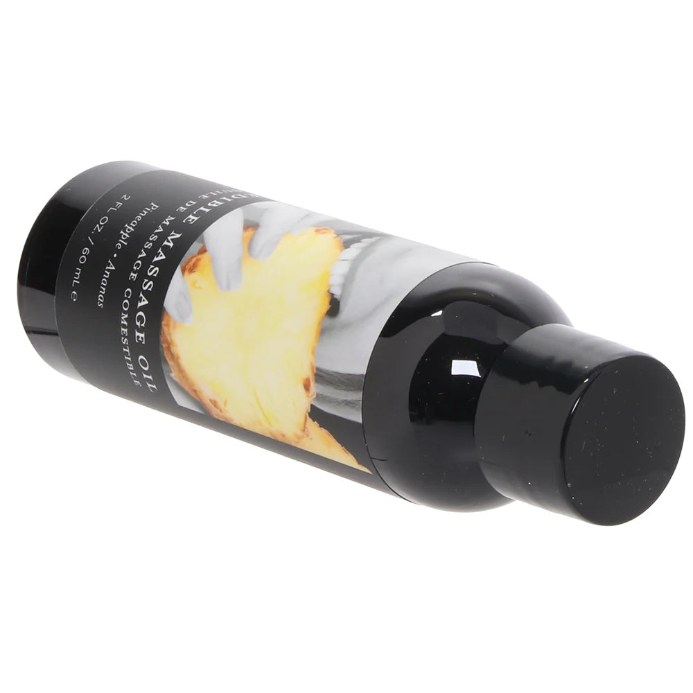 Edible Massage Oil Gift Set in Tropical – Heaven Boutique Winnipeg – side view