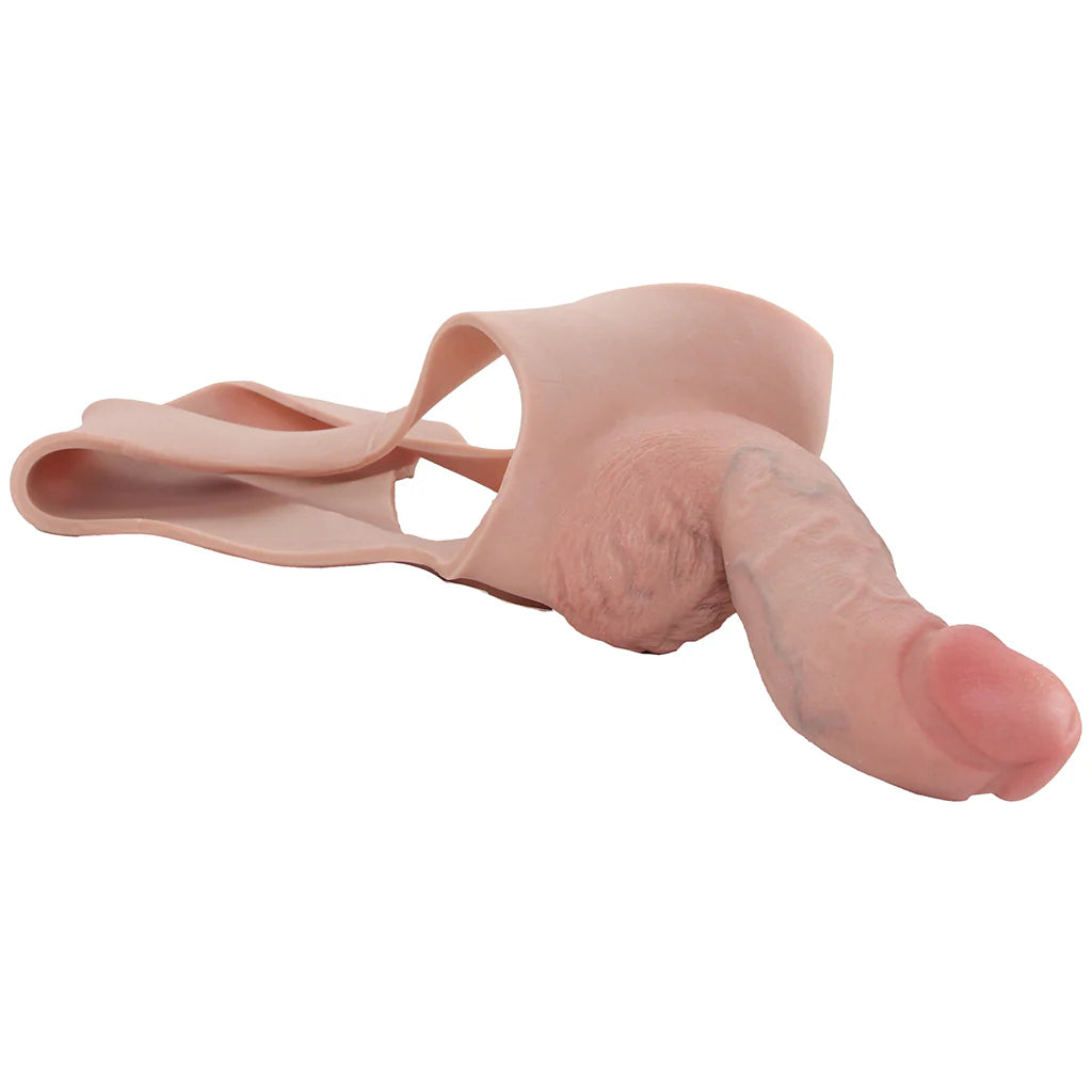 Master Series 7.5 Inch G-Spot Hollow Harness – Winnipeg adult store – close-up view