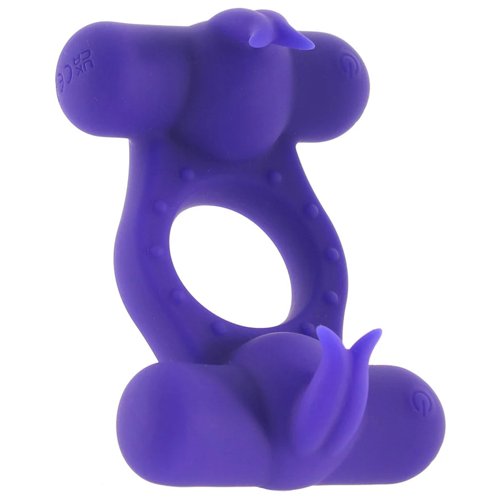 Silicone Triple Orgasm Enhancer Vibrating Ring – Winnipeg – packaging view