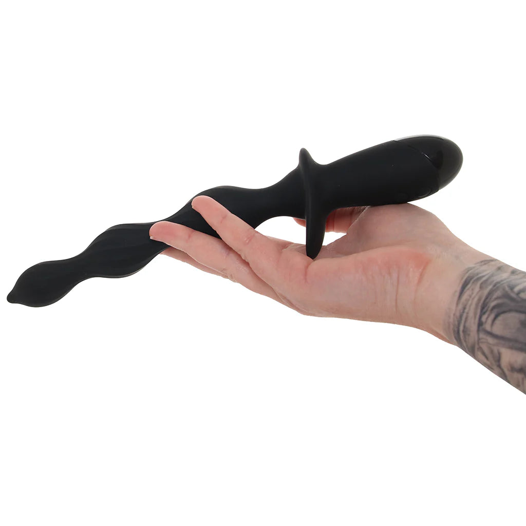 Ass-Station Deep Dive Beaded Anal Vibe – Winnipeg adult boutique – features