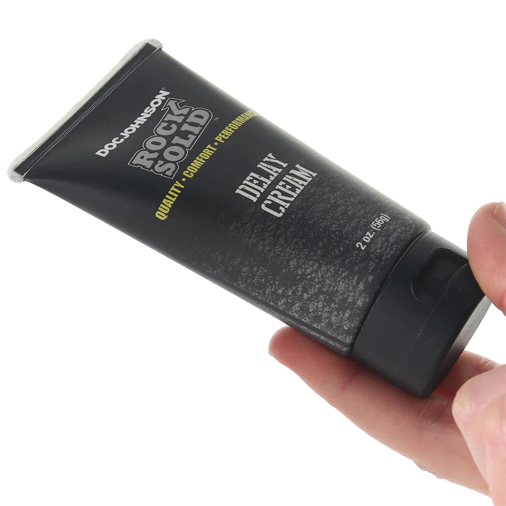 Rock Solid Delay Cream in 2oz - 2oz – Heaven Boutique Winnipeg – side view