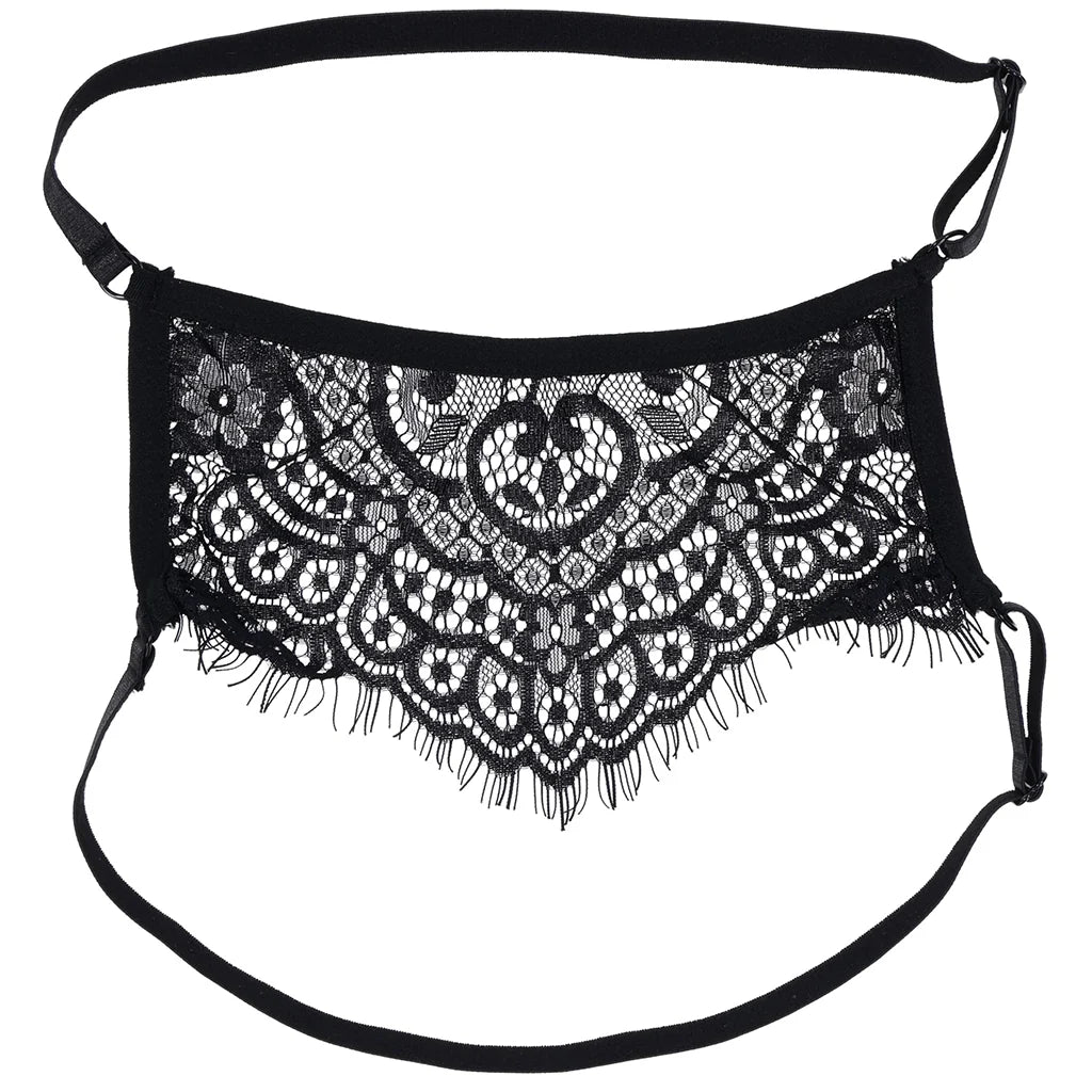 S&M Veiled Vision Lace Blindfold Winnipeg – product detail