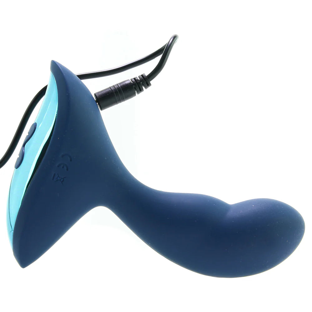 Renegade Mach 2 Prostate Stimulator in Blue – Heaven Boutique Winnipeg – side view