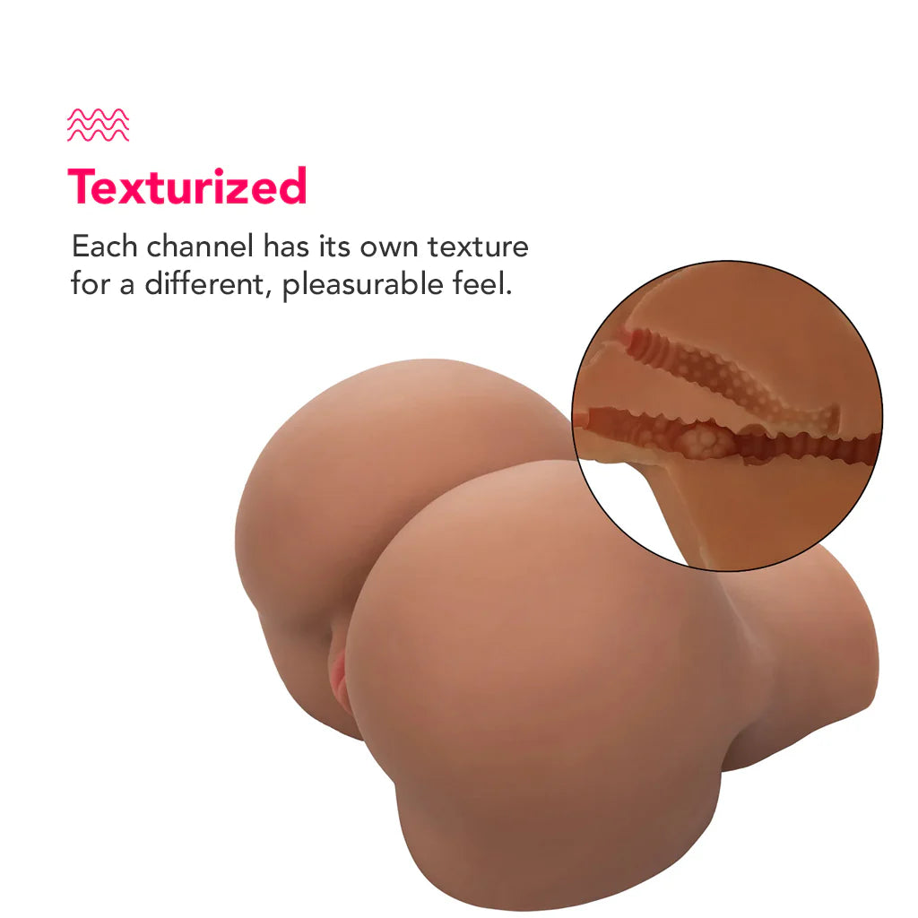 Stroke It BBL Booty Life Like Masturbator in Brown – Winnipeg – packaging view