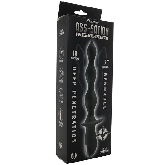 Ass-Station Deep Dive Beaded Anal Vibe — buy in Winnipeg | Heaven Boutique