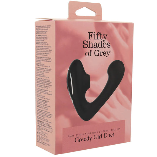 Greedy Girl Duet Stimulator with Clitoral Suction — buy in Winnipeg | Heaven Boutique