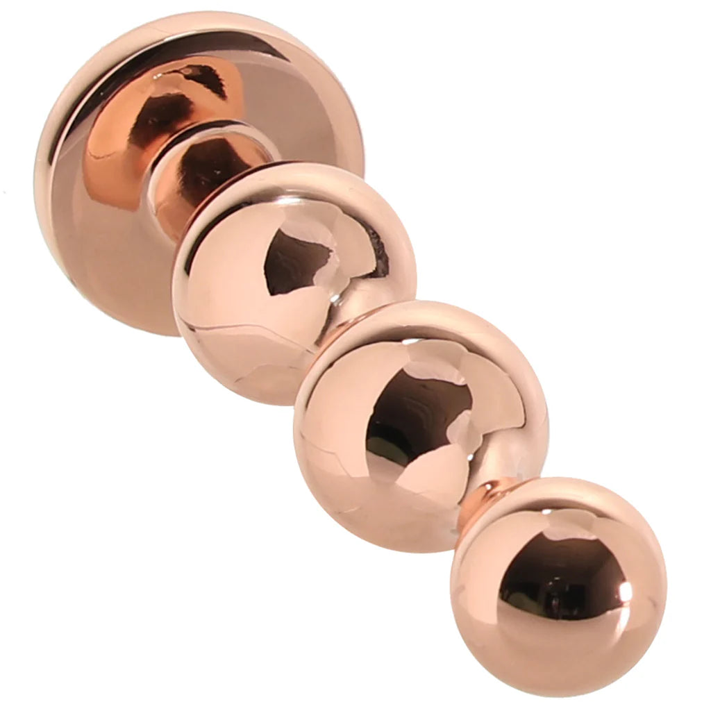 Gender X Gold Digger Beaded Plug - L – Winnipeg adult boutique – features