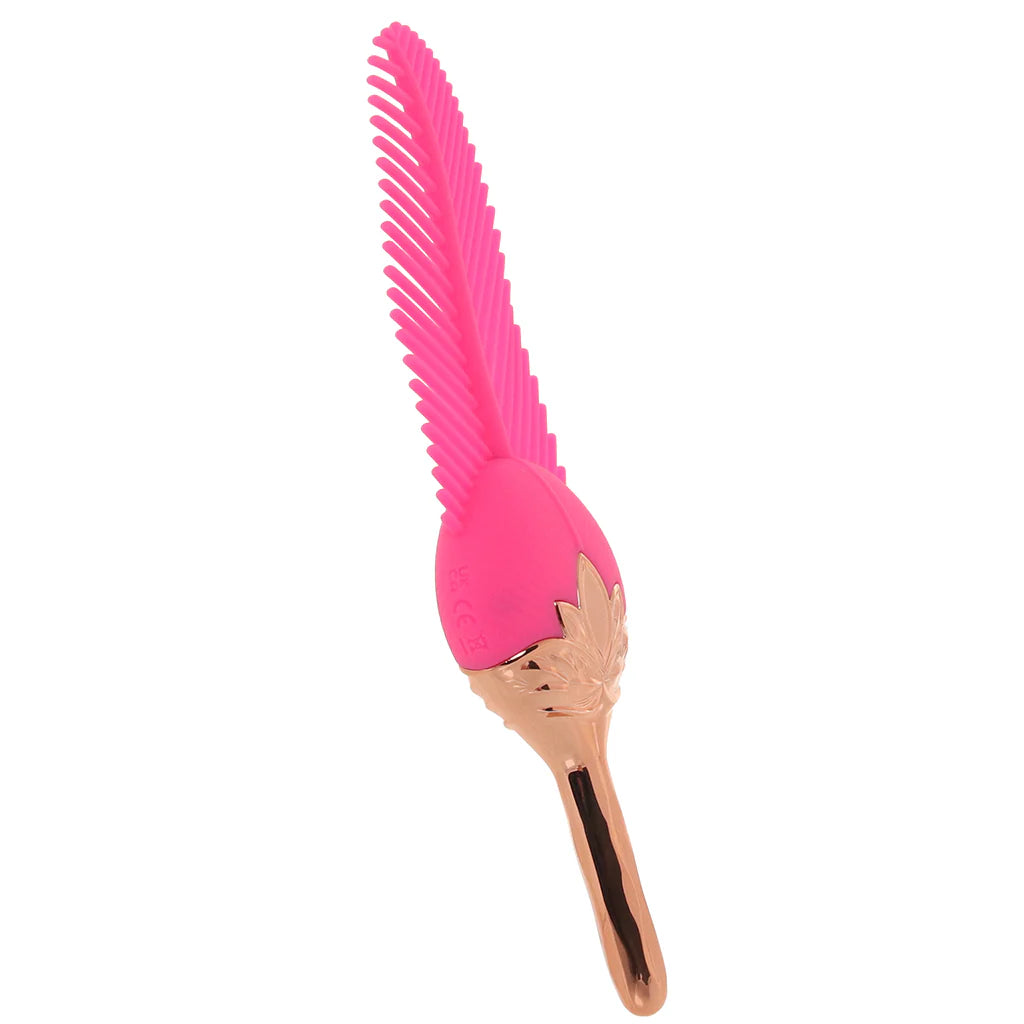 Rayne Silicone Feather Vibe – Heaven Boutique Winnipeg – additional angle