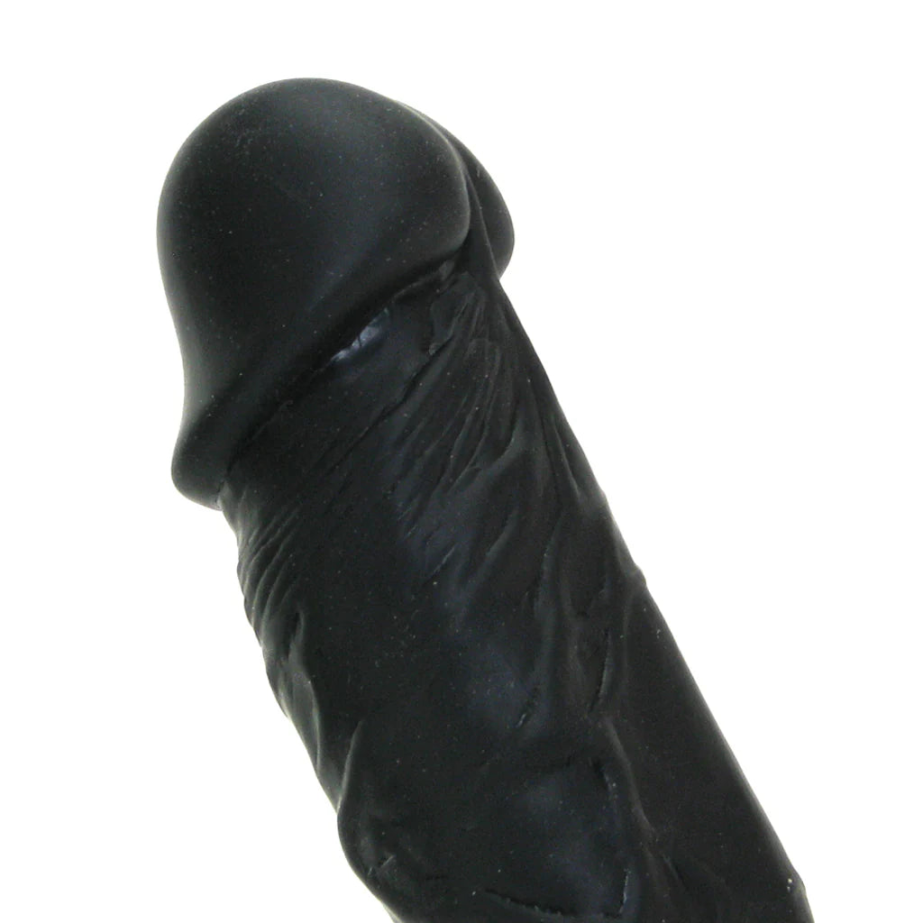 Small Silicone Colours Dildo in Black – Winnipeg adult boutique – features