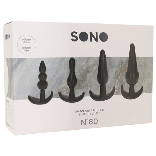 No.80 4-Piece Butt Plug Set — buy in Winnipeg | Heaven Boutique