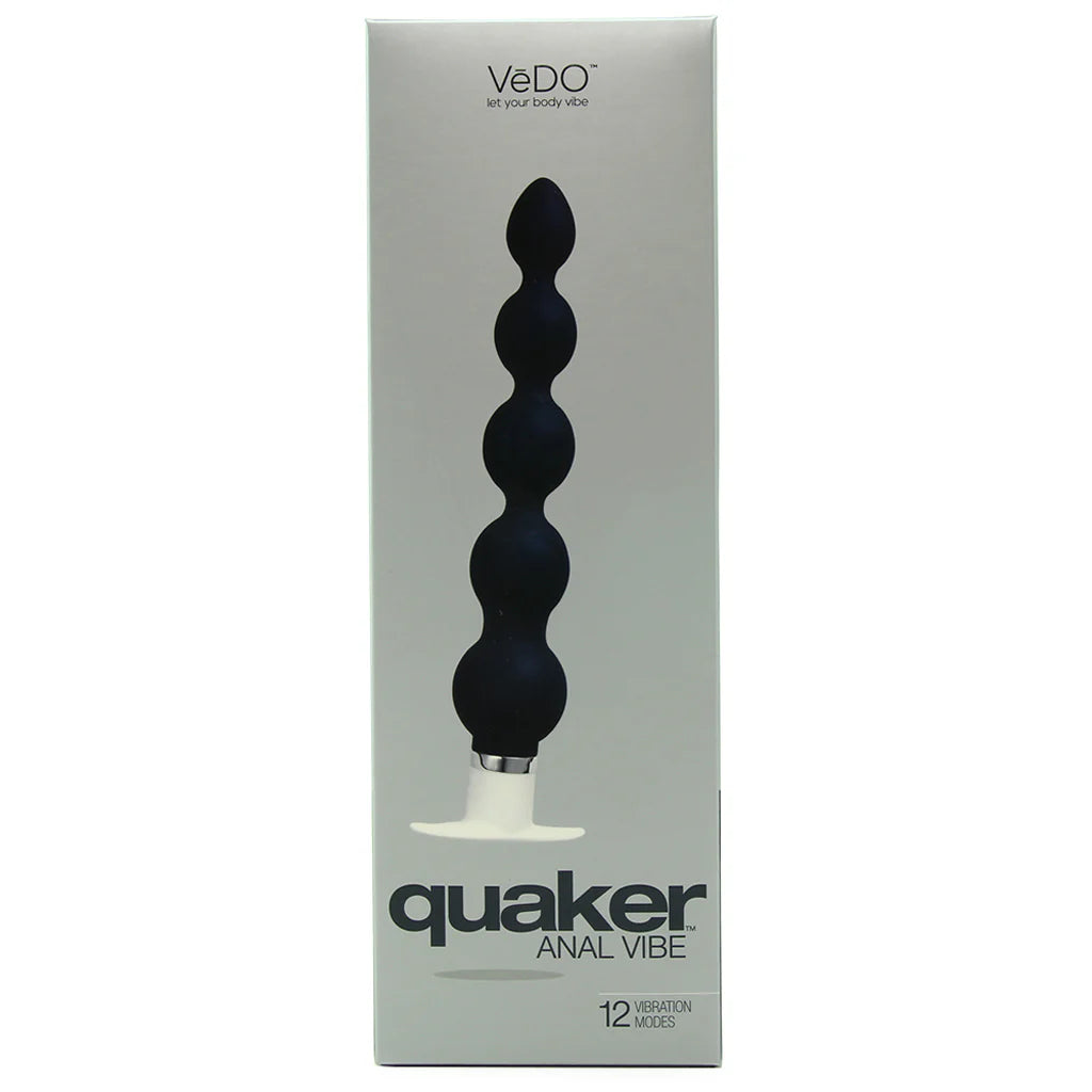 Quaker Anal Vibe in Just Black — buy in Winnipeg | Heaven Boutique