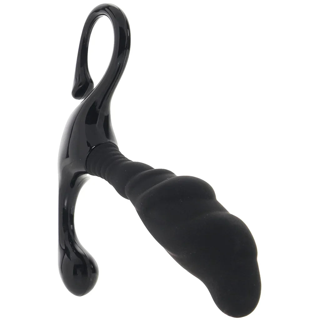 LEVELZ Rippled Prostate Massager – Winnipeg adult shop – in use view