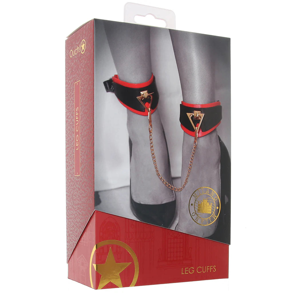 Ouch! Milan Collection Leg Cuffs — buy in Winnipeg | Heaven Boutique