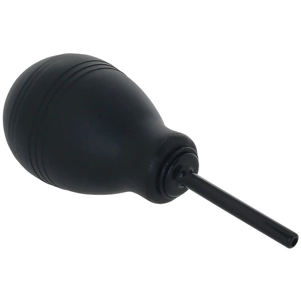 One-Way Anal Douche in Black – Heaven Boutique Winnipeg – side view