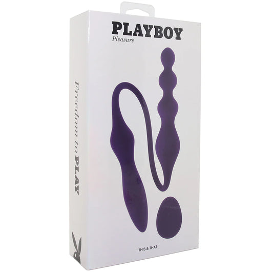 Playboy This & That Dual Ended Vibe — buy in Winnipeg | Heaven Boutique