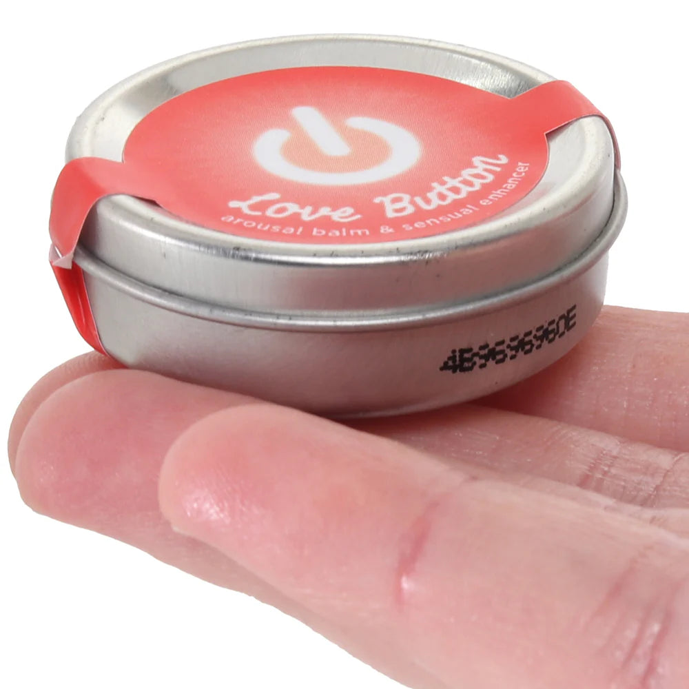 Love Button Arousal Balm in .3oz/8.5g – Heaven Boutique Winnipeg – side view