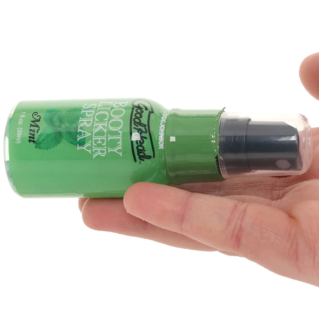 GoodHead Booty Licker Spray 1fl.oz/29ml in Mint – Winnipeg adult store – close-up view