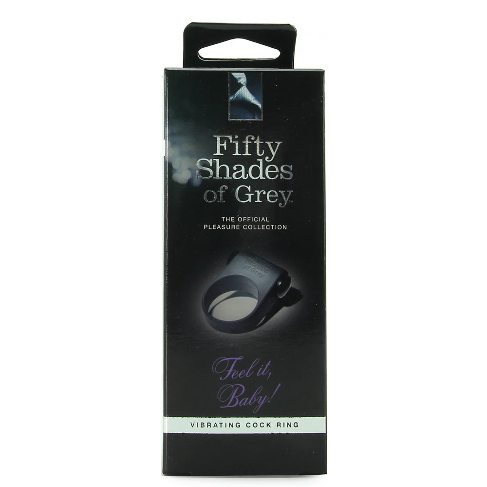 Feel It Baby Vibrating Cock Ring – Winnipeg adult store – close-up view