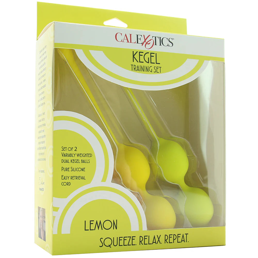 Lemon Squeeze.Relax.Repeat Kegel Dual Training Set — buy in Winnipeg | Heaven Boutique