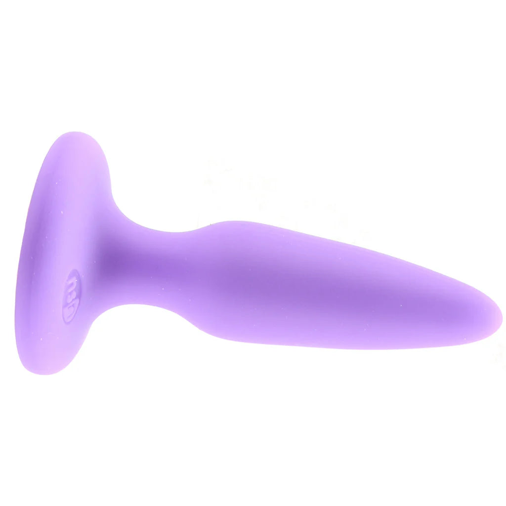 Glams Mini Purple Gem Silicone Butt Plug – Heaven Boutique Winnipeg – side view