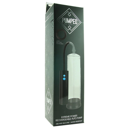 Pumped Extreme Power Rechargeable Auto Pump in Clear — buy in Winnipeg | Heaven Boutique