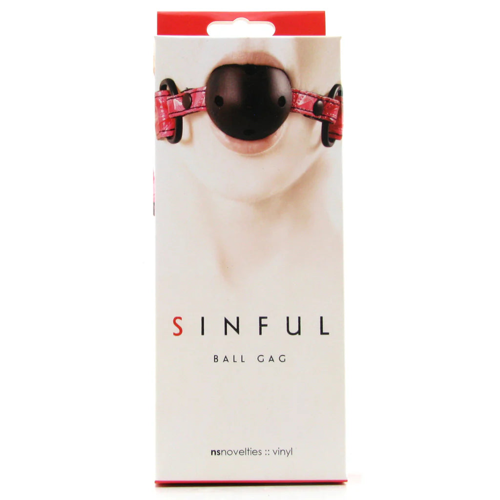 Sinful Ball Gag in Pink — buy in Winnipeg | Heaven Boutique