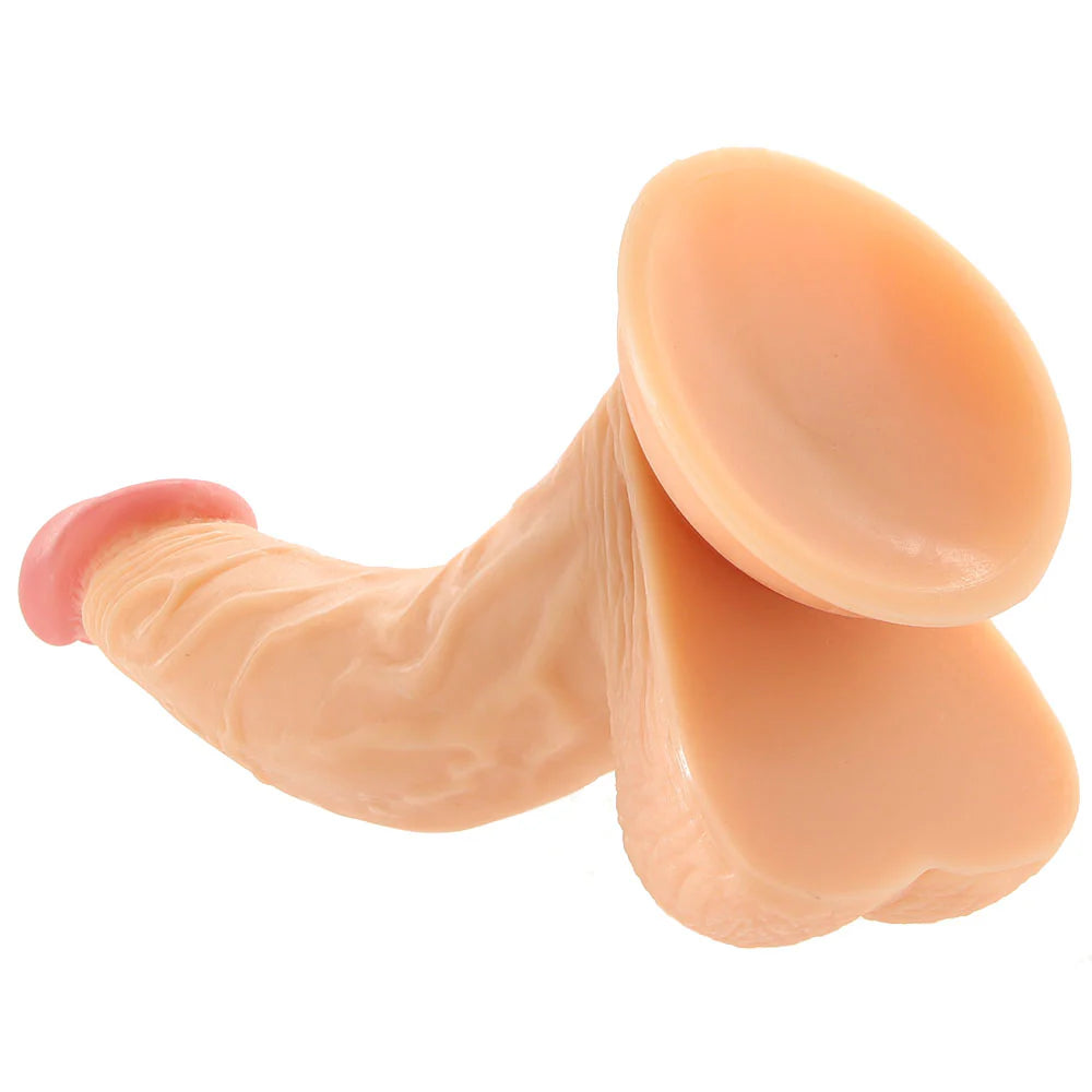 Real Skin Whoppers 8 Inch Dildo in Flesh Winnipeg – product detail