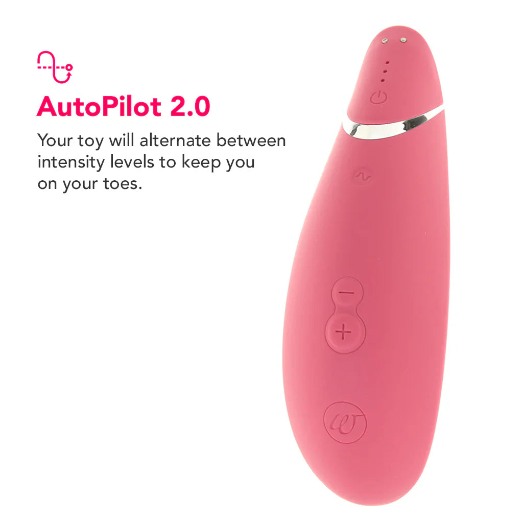 Womanizer Premium 2 Pleasure Air Stimulator in Raspberry Winnipeg – product detail