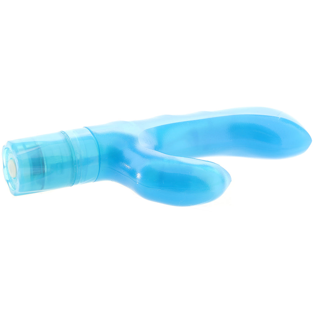 "G" Kiss Vibe in Blue — size and shape view