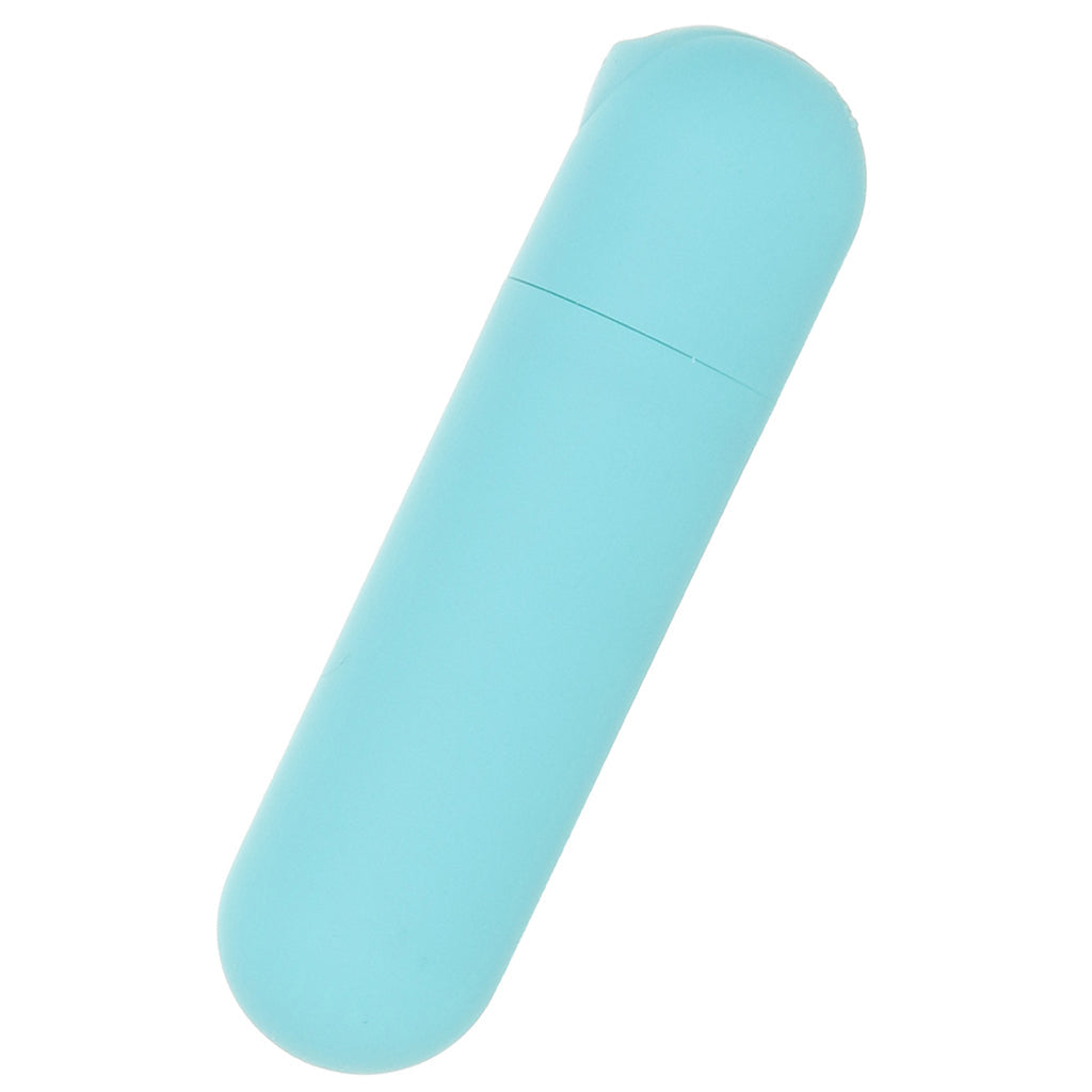 Jessi Rechargeable Mini Bullet Vibe in Teal — Heaven Boutique Winnipeg 3