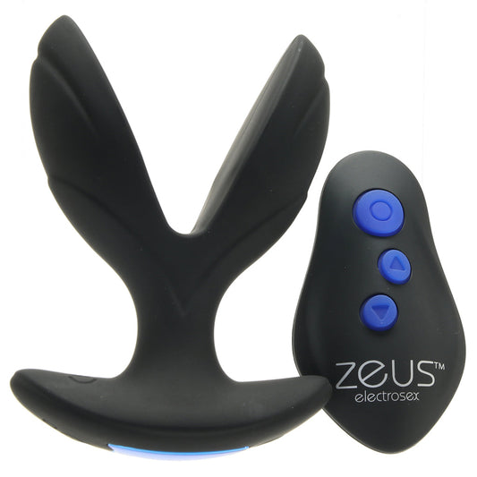 Zeus Electro-Spread Vibrating E-Stim Butt Plug — Heaven Boutique Winnipeg 1