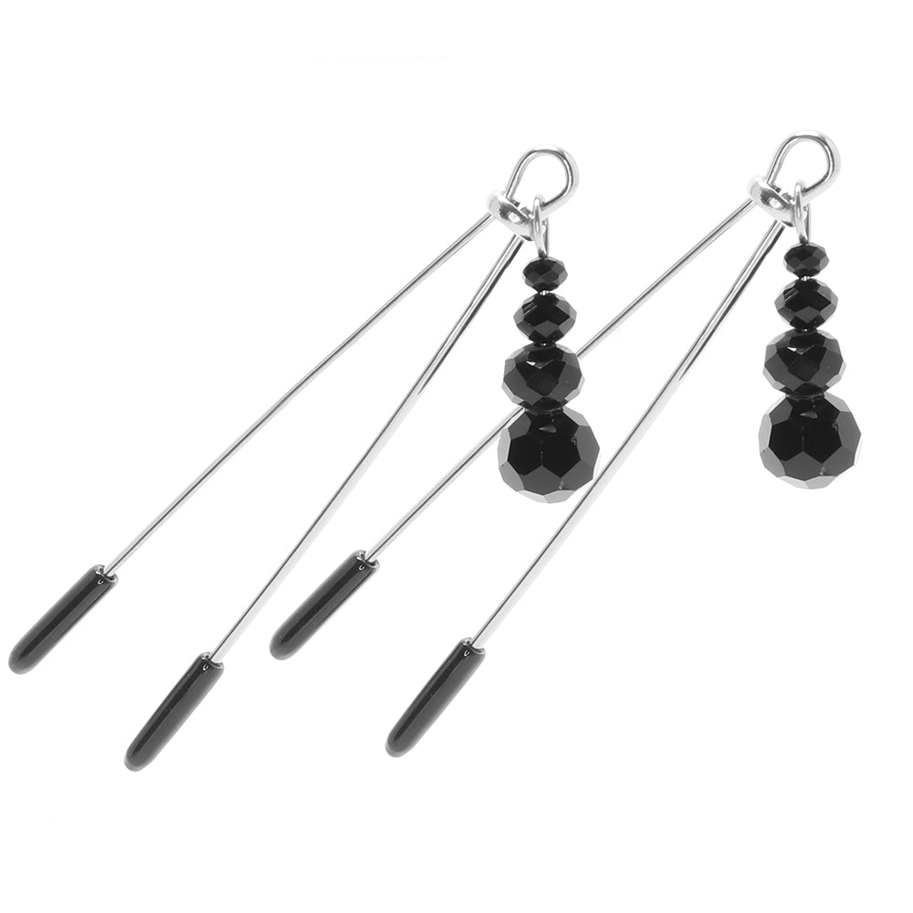 Adjustable Beaded Tweezer Nipple Clips — Heaven Boutique Winnipeg 3