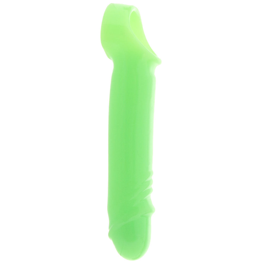 Ouch! Glow In The Dark Thin Smooth Penis Sleeve — Heaven Boutique Winnipeg 5